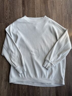 Aerie Crewneck Sweater Grey